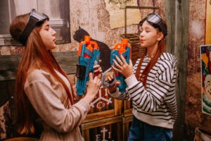 Факторія Factoria випускний Люблін свято для дітей для підлітків квести атракціони розваги для школярів Нерф