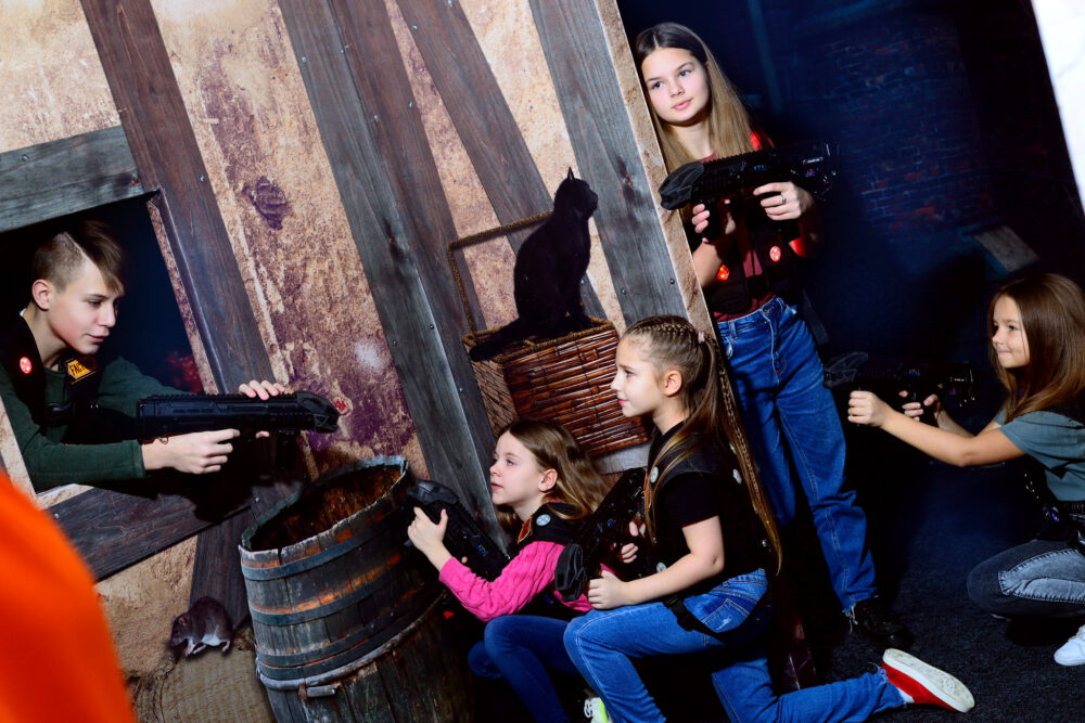 Czy laser tag to dobra randka?