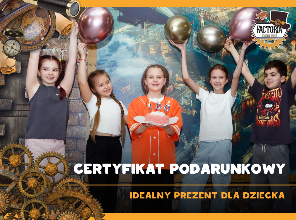 Certyfikat podarunkowy: idealny prezent dla dziecka